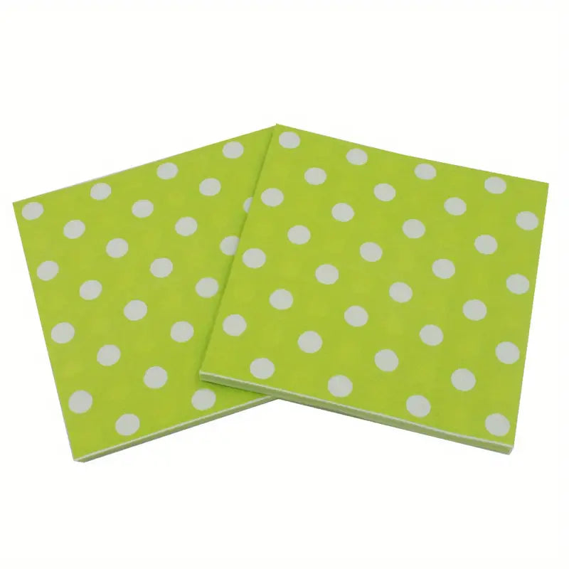 Polka Dot Serviettes