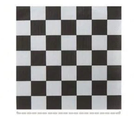 Checkered Serviettes 20pc