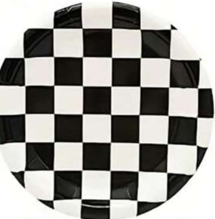 Checkered Plates 10pc