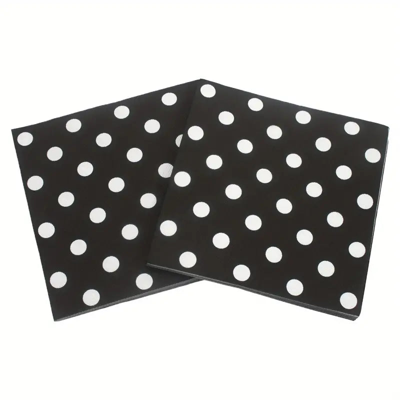 Polka Dot Serviettes