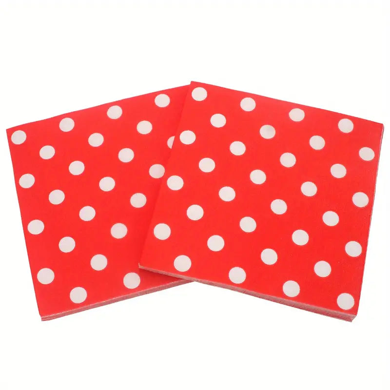 Polka Dot Serviettes